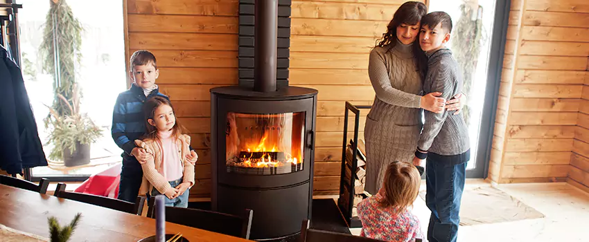 Morso Cast Iron Fireplace Insert Installation in Lealman, Florida
