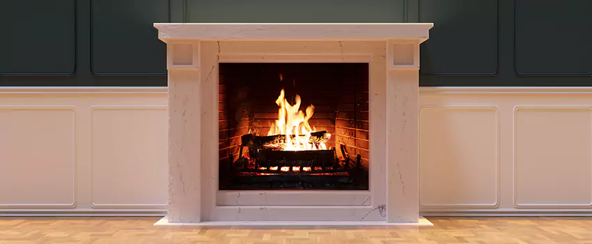 Open Flame Wood-Burning Fireplace Installation Services in Lealman, Florida