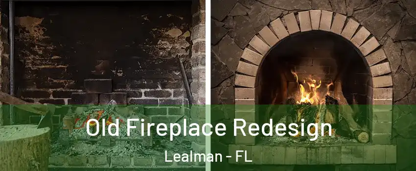  Old Fireplace Redesign Lealman - FL