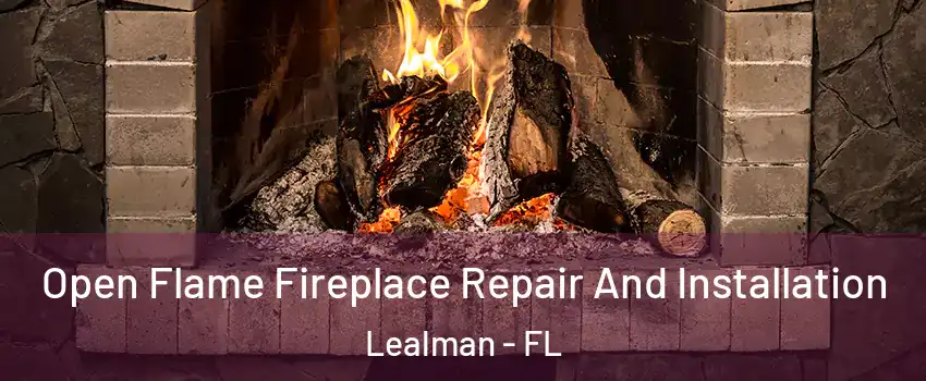  Open Flame Fireplace Repair And Installation Lealman - FL