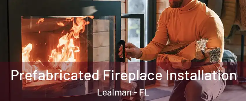  Prefabricated Fireplace Installation Lealman - FL